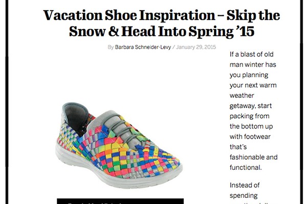 Vacation Footwear That’s Light and Packable | Footwear News-VICTORIA